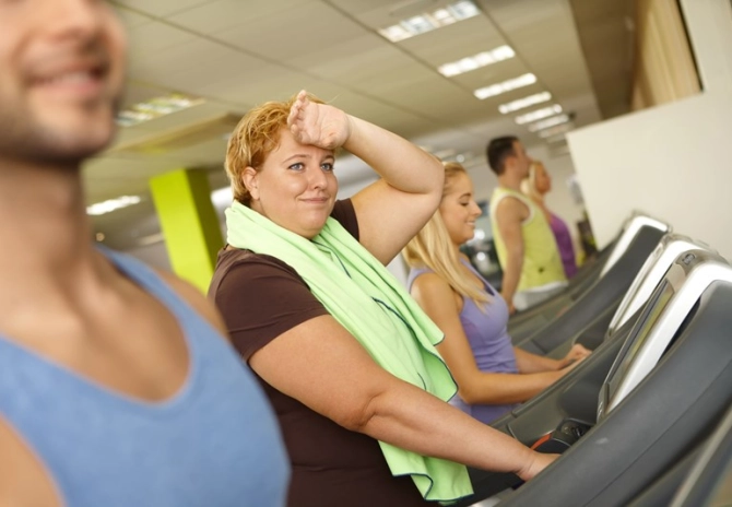 Autoritten naar fitness zijn niet zakelijk