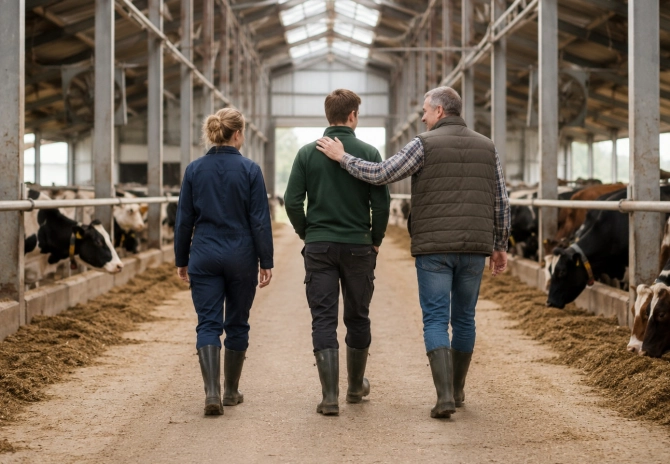 Bedrijfsovername in de melkveehouderij: waar moet u rekening mee houden?