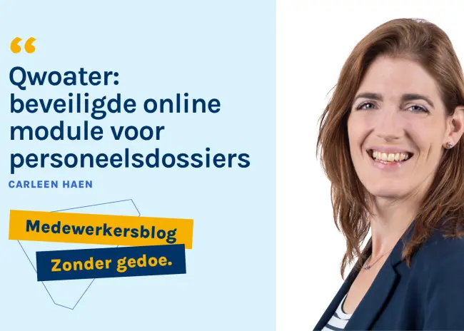 Qwoater: beveiligde online module voor personeelsdossiers