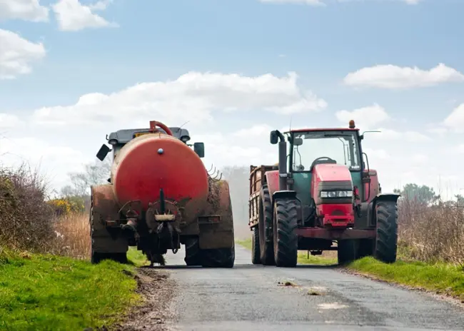 Verkeersveiligheid bij oogstwerkzaamheden
