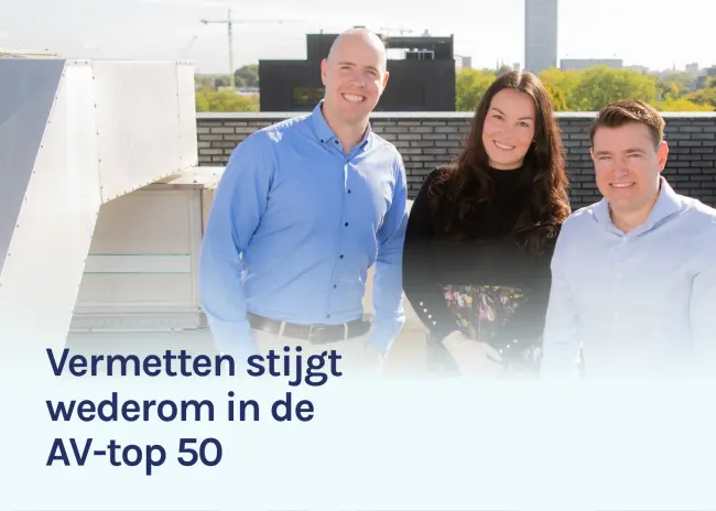 Vermetten verovert ook dit jaar een plaats in de AV-top 50