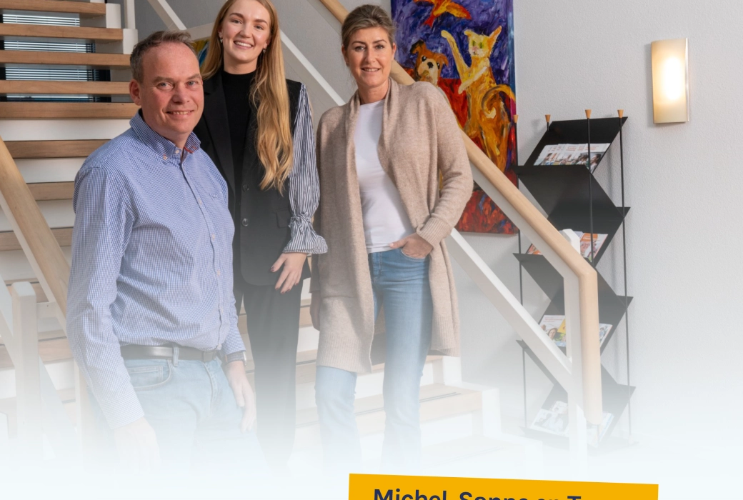 Michel, Sanne en Tessa