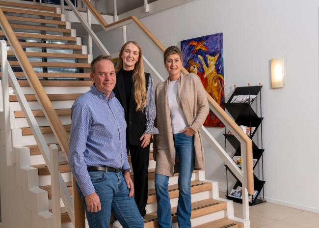 Michel, Sanne en Tessa