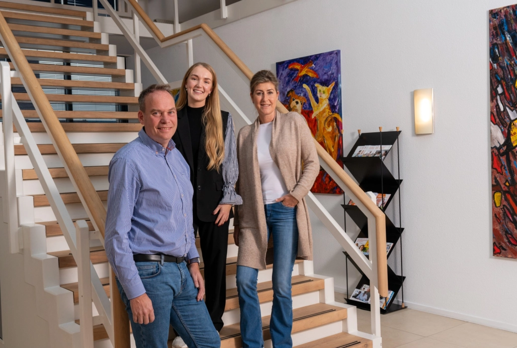 Michel, Sanne en Tessa